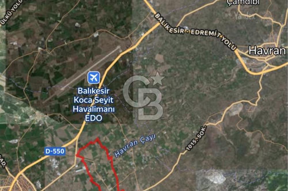 Burhaniye Börezli'de Satılık Ana Yola Cephe 4 Dönüm Tarla