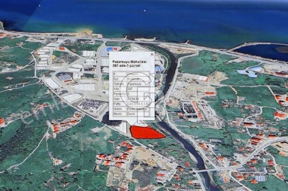  BULANCAK PAZARSUYU SANAYİ BÖLGESİNDE YOLA CEPHELİ TİCARİ  IMARLI ARSA