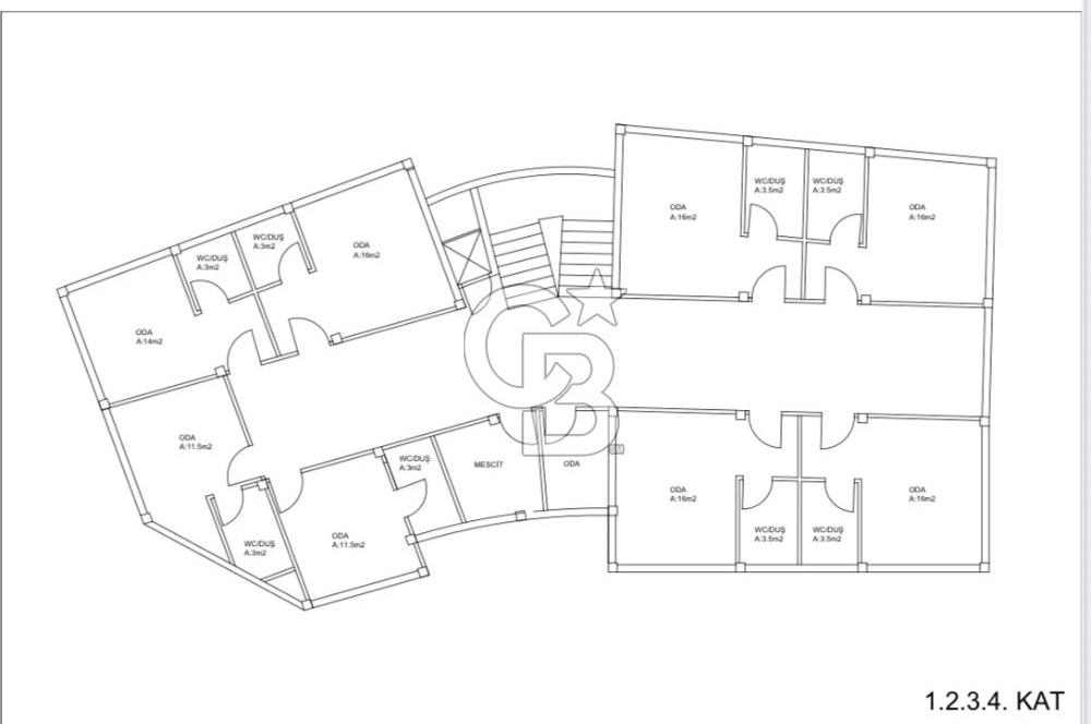 ULUS ANAFARTALARDA BİR ÇOK İŞ KOLUNA UYGUN KİRALIK KOMPLE BİNA
