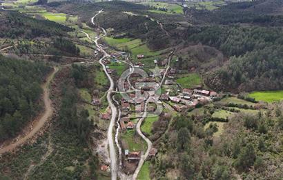 ÇANAKKALE YENİCE AŞAĞIKARAAŞIK KÖY İÇİNDE 2.877 m² SATILIK ARSA