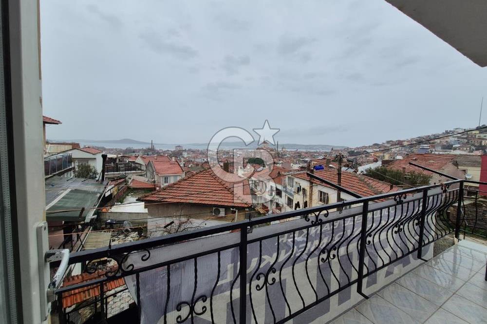 Ayvalık'ta 3+1 Deniz Manzaralı Satılık Müstakil Ev