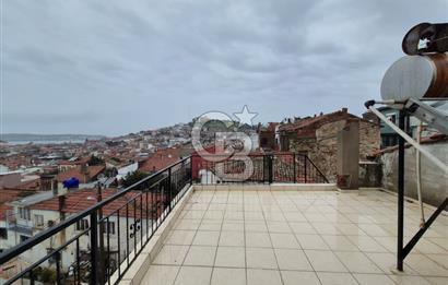 Ayvalık'ta 3+1 Deniz Manzaralı Satılık Müstakil Ev