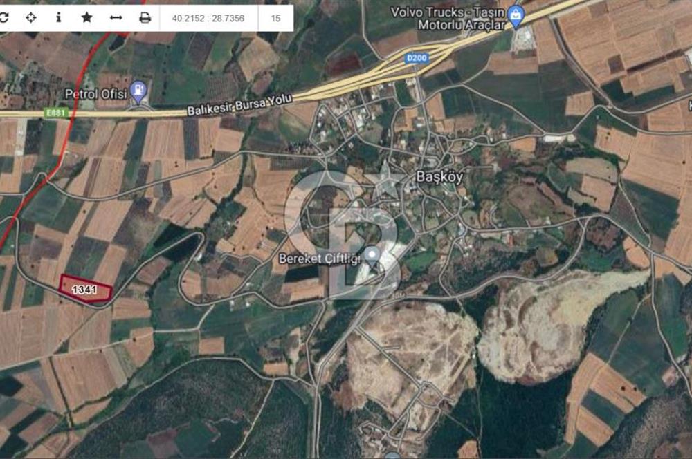 Nilüfer Başköy'de 13.704 m² Satılık Tarla - Yatırım Fırsatı!