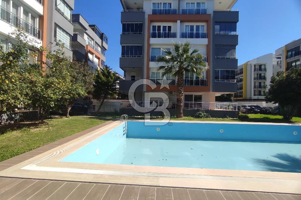 Konyaaltı Konaklar Bölgesi Havuzlu Sitede Kiralık 1+1