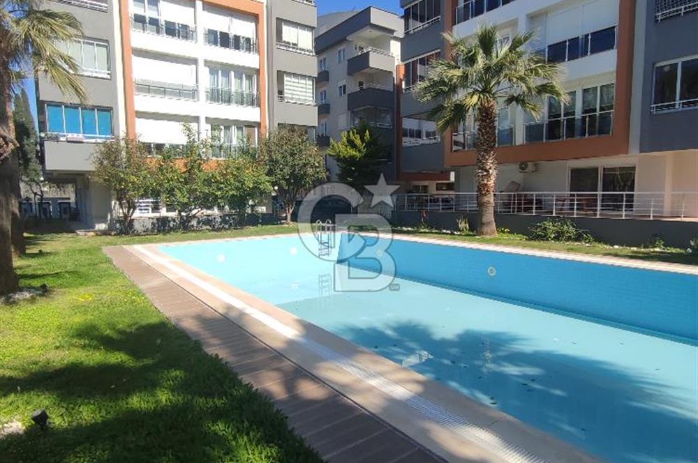 Konyaaltı Konaklar Bölgesi Havuzlu Sitede Kiralık 1+1