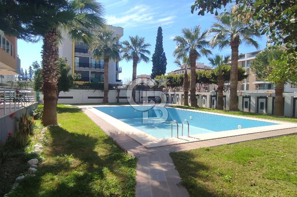 Konyaaltı Konaklar Bölgesi Havuzlu Sitede Kiralık 1+1