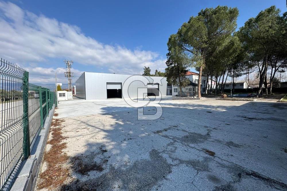 Ankara Yolu Akhan 3950 m² Arsa İçinde 1500 m² Kiralık Fabrika