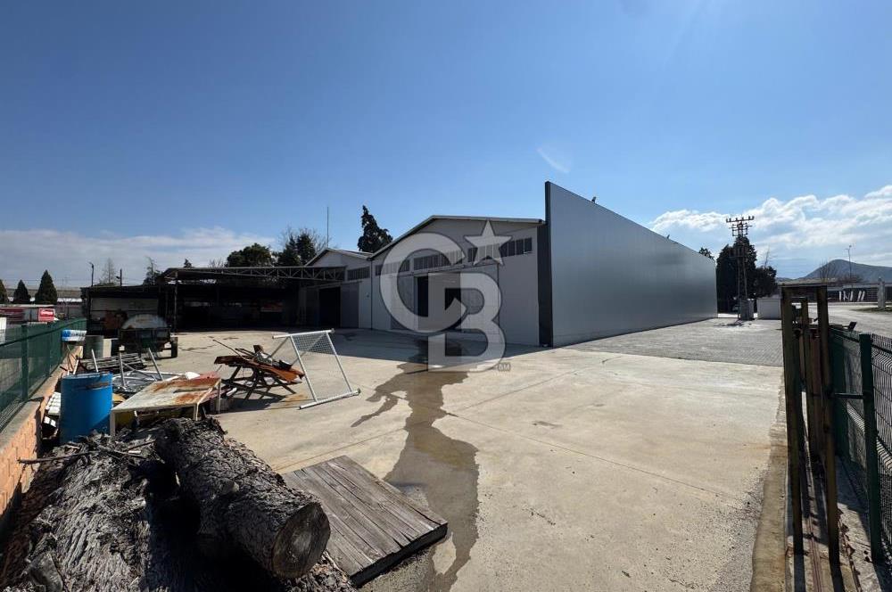 Ankara Yolu Akhan 3950 m² Arsa İçinde 1500 m² Kiralık Fabrika