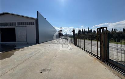 Ankara Yolu Akhan 3950 m² Arsa İçinde 1500 m² Kiralık Fabrika