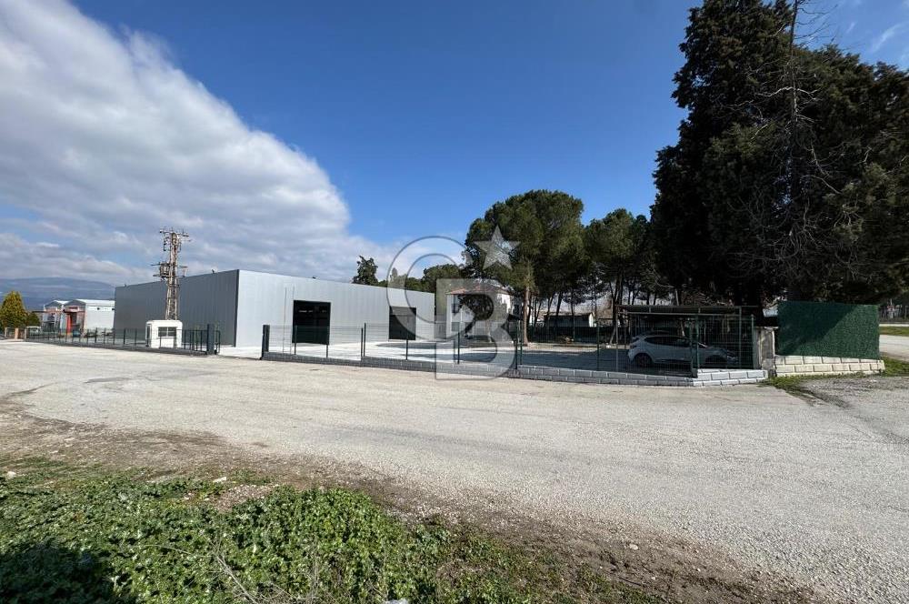Ankara Yolu Akhan 3950 m² Arsa İçinde 1500 m² Kiralık Fabrika