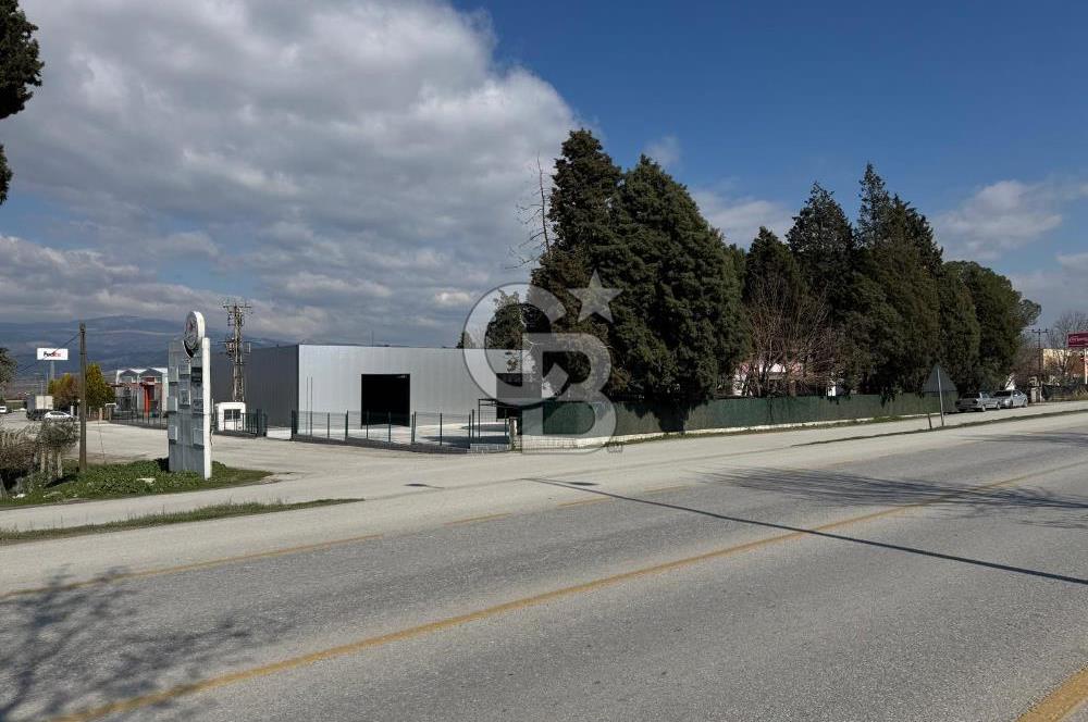 Ankara Yolu Akhan 3950 m² Arsa İçinde 1500 m² Kiralık Fabrika