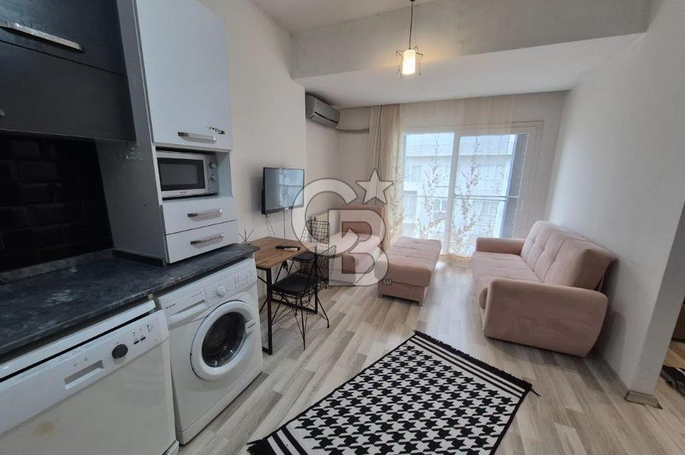 Seyrek Studio City Sitesi Havuz Cepheli Kiralık Esyalı 1+1 Daire
