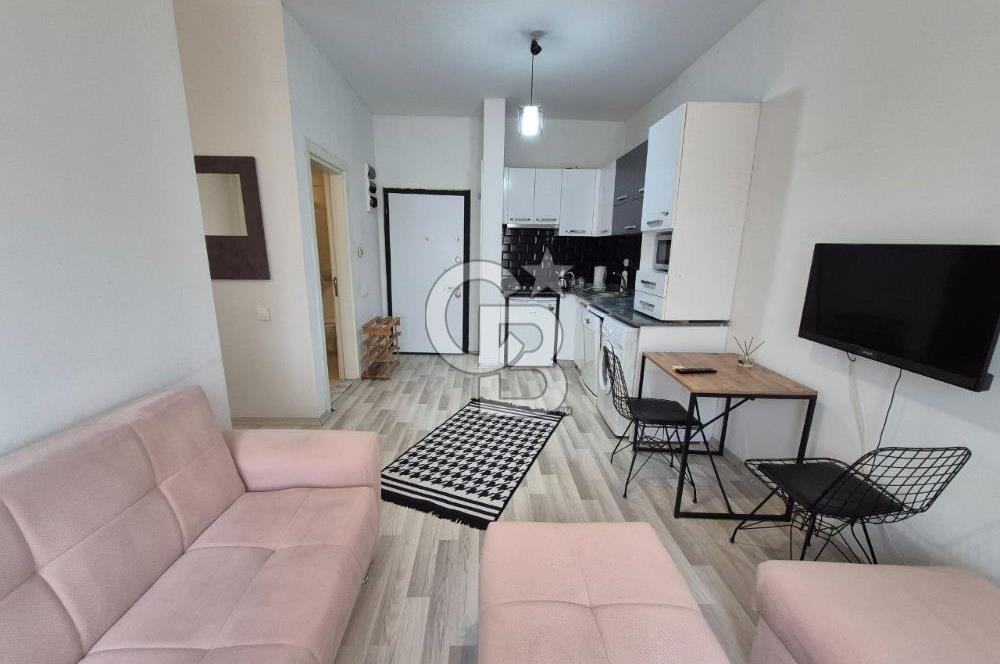 Seyrek Studio City Sitesi Havuz Cepheli Kiralık Esyalı 1+1 Daire