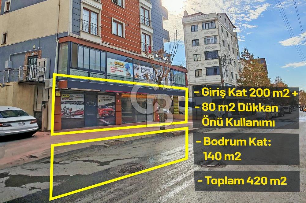 SATILIK 420 m2 Cadde Dükkanı , Gebze Arapçeşme Mh. Kavak Cd. de
