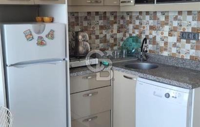 Karaburun Boyabağı'nda Denize Sıfır 2+1 Eşyalı Daire