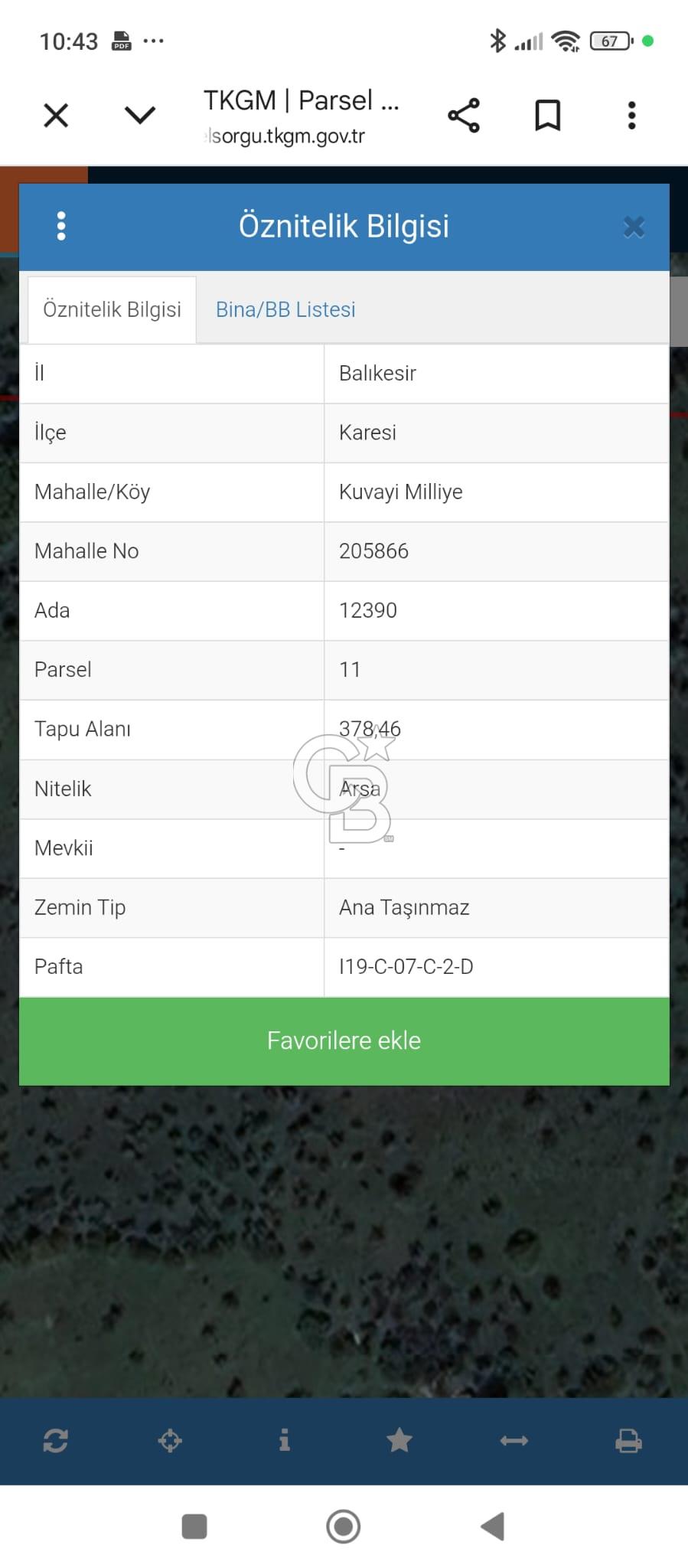BALIKESİR/KARESİ-KUVAYI MİLLİYEDE YATIRIMLIK VİLLA ARSA
