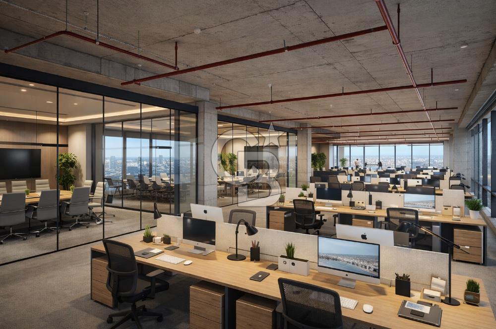 NidaKule Küçükyalı 25. Kat 900 m² | Prestijli Ofis