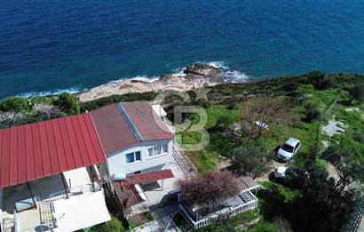 Karaburun Boyabağı'nda Denize Sıfır 2+1 Eşyalı Daire