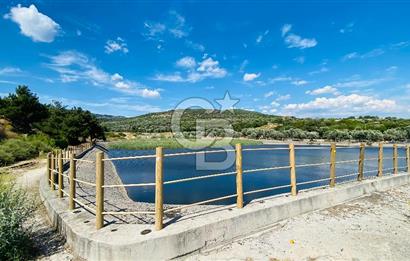 BORNOVA HOMEROS VADİSİNDE GÖLE KOMŞU SATILIK ARSA