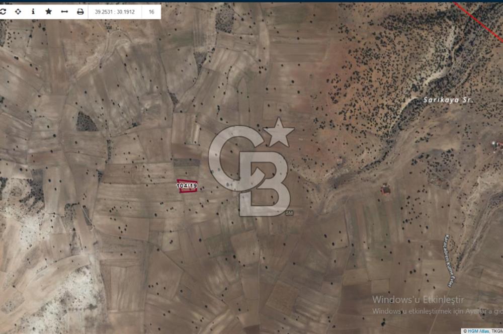 CB CITY' DEN KÜTAHYA/MERKEZ KARACAÖREN MAH SATILIK TARLA