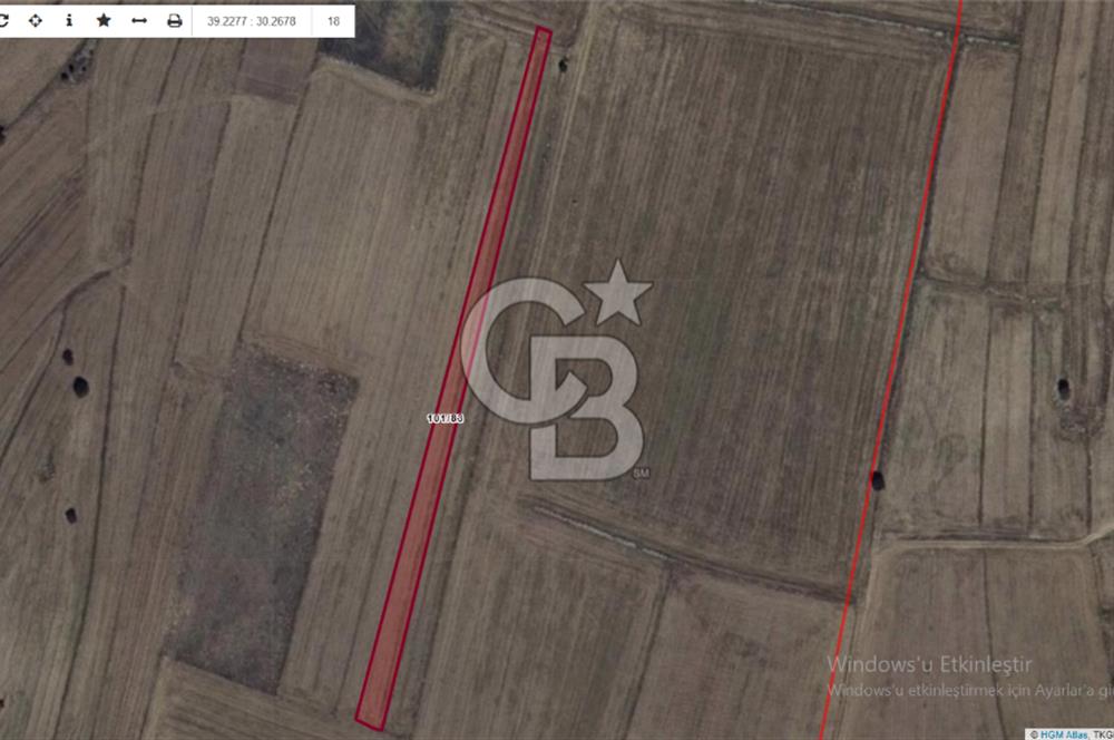 CB CITY' DEN KÜTAHYA/MERKEZ ÇAVUŞÇİFTLİĞİ MAH SATILIK TARLA