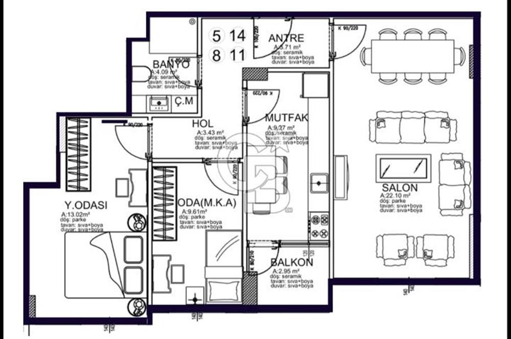Kartal Topselvi 2+1 Satılık Daire