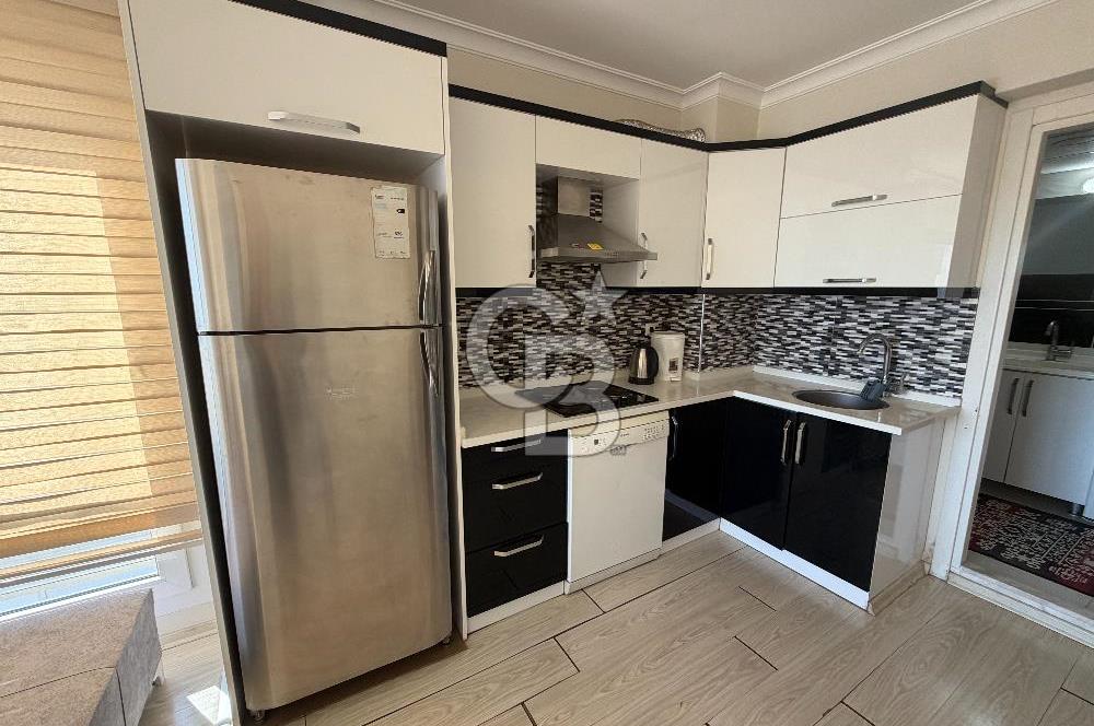 ÇİĞLİ DEVLET HASTANESİ VE İZBAN YAKINI EŞYALI KİRALIK 1+1 DAİRE