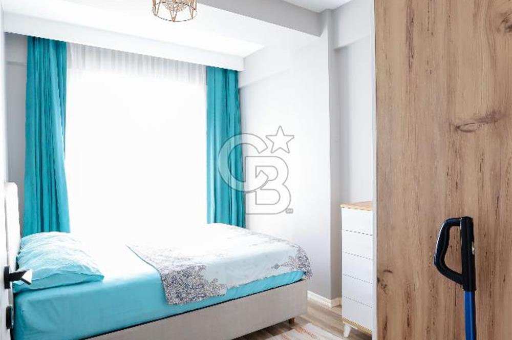 Foça Yenibağarası Mah.Eşyalı Kiralık 2+1 Daire