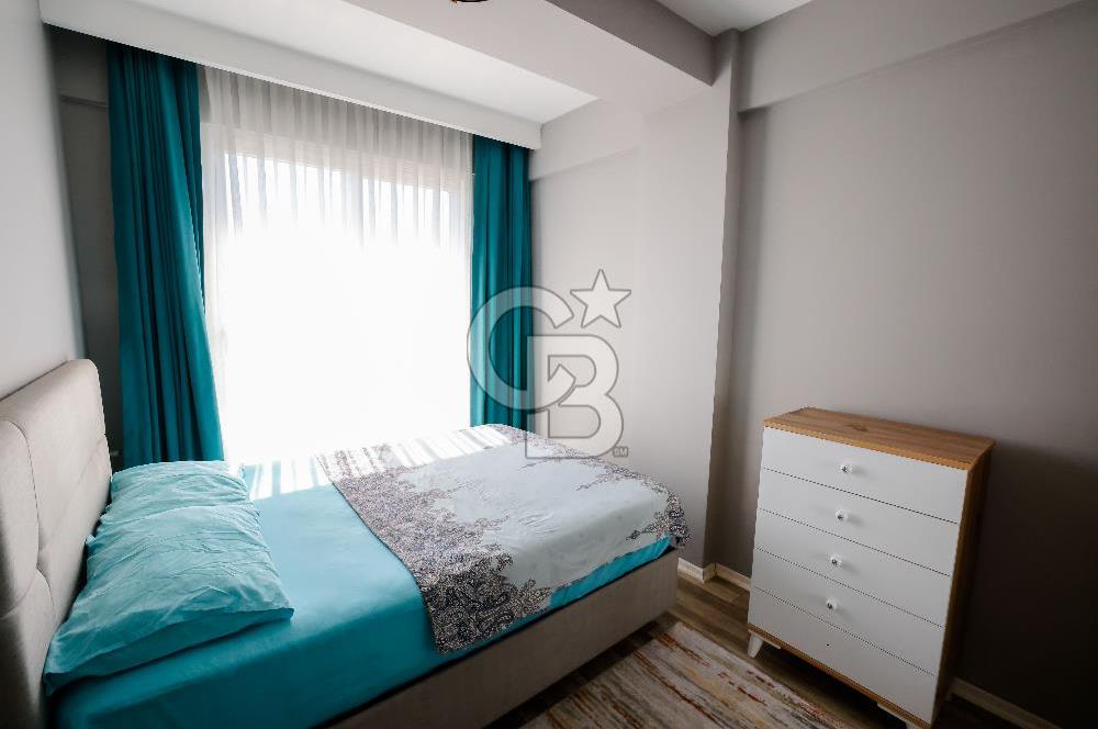 Foça Yenibağarası Mah.Eşyalı Kiralık 2+1 Daire