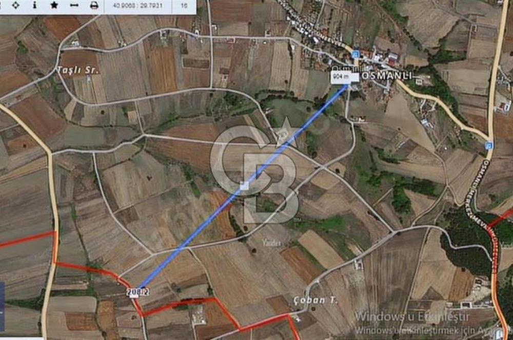 Körfez Osmanlı Mah.de 689 m2 Satılık Yatırımlık Arazi