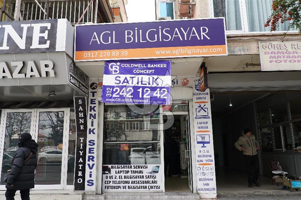 KIZILAY G.M.K BULVARINDA 21M2 SATILIK DÜKKAN