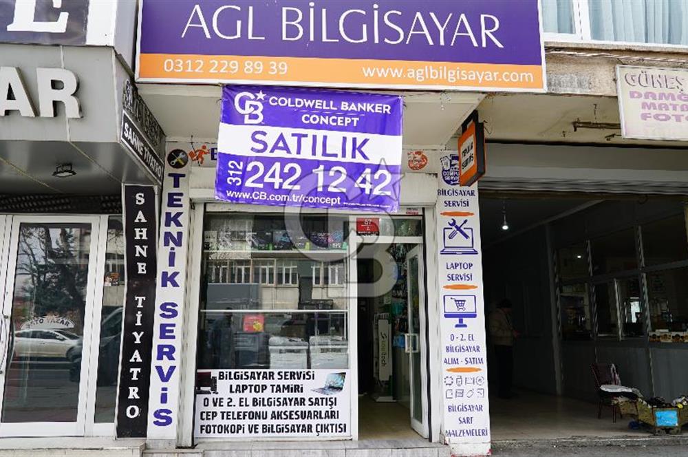 KIZILAY G.M.K BULVARINDA 21M2 SATILIK DÜKKAN