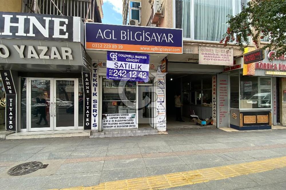 KIZILAY G.M.K BULVARINDA 21M2 SATILIK DÜKKAN