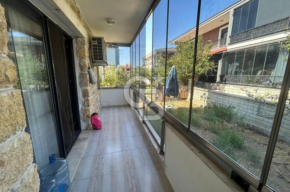 Foça Hacıveli Mahallesinde Satılık Bahçeli 3+1 Dubleks