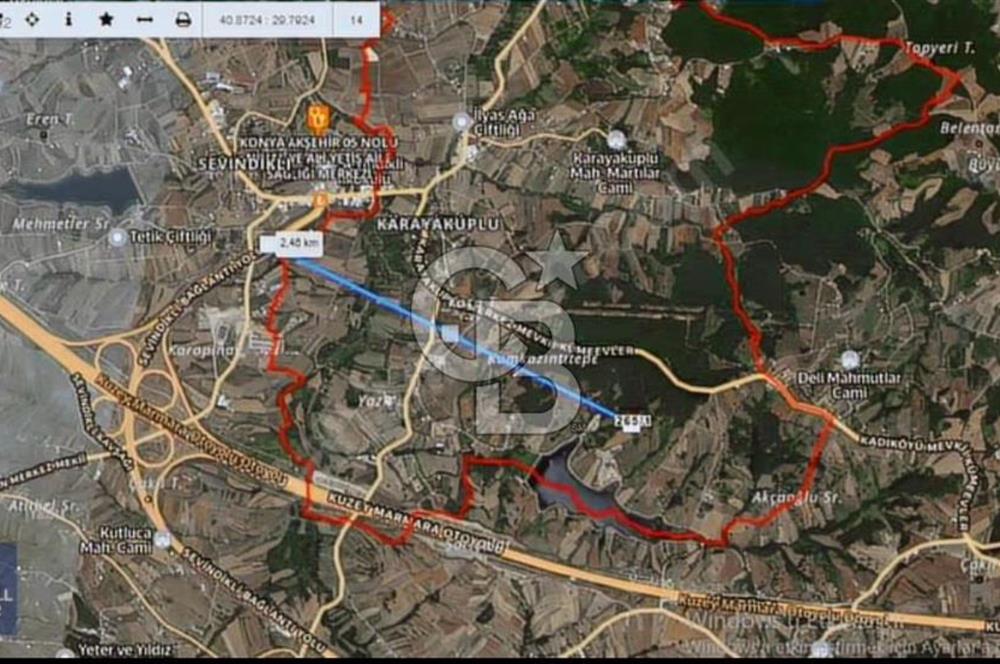 Kocaeli Karayakuplu Mah.de 4.311 m2 Yatırımlık Satılık Arazi