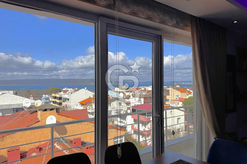 Çanakkale Kepez’de Boğaz Manzaralı 3+1 Dubleks Satılık Daire