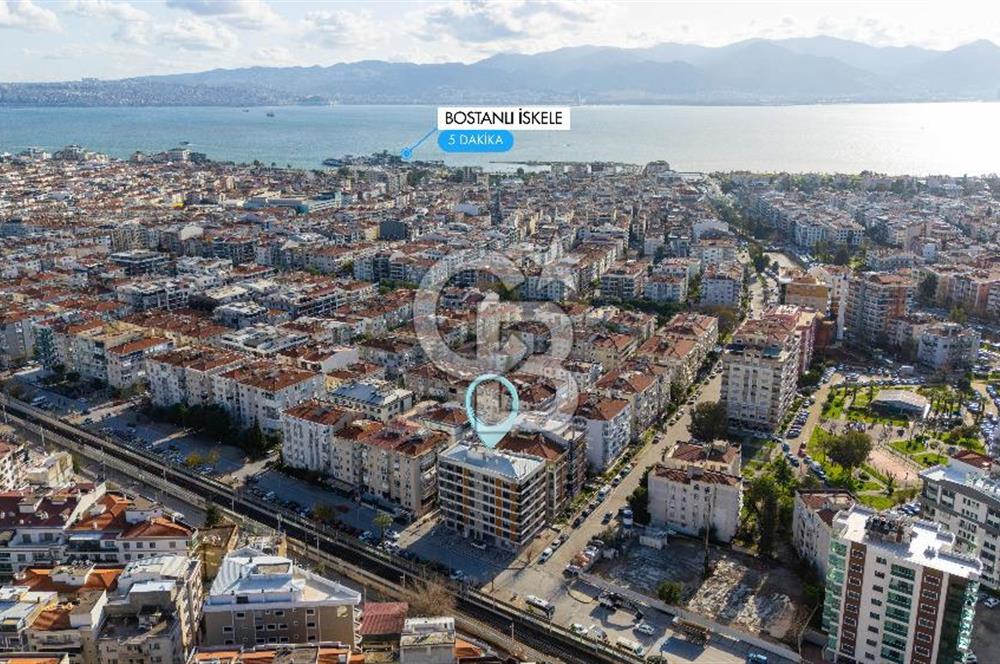 BOSTANLI SIFIR BİNADA 3+1 YERDEN ISITMALI SATILIK KÖŞE DAİRE