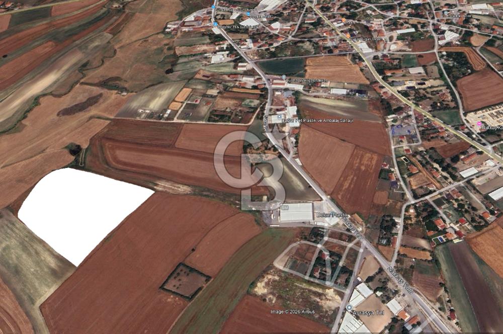 CB'DAN ÇATALCA NAKKAŞ, 403M2, MERKEZİ, HAVAALANINA YAKIN ARAZİ