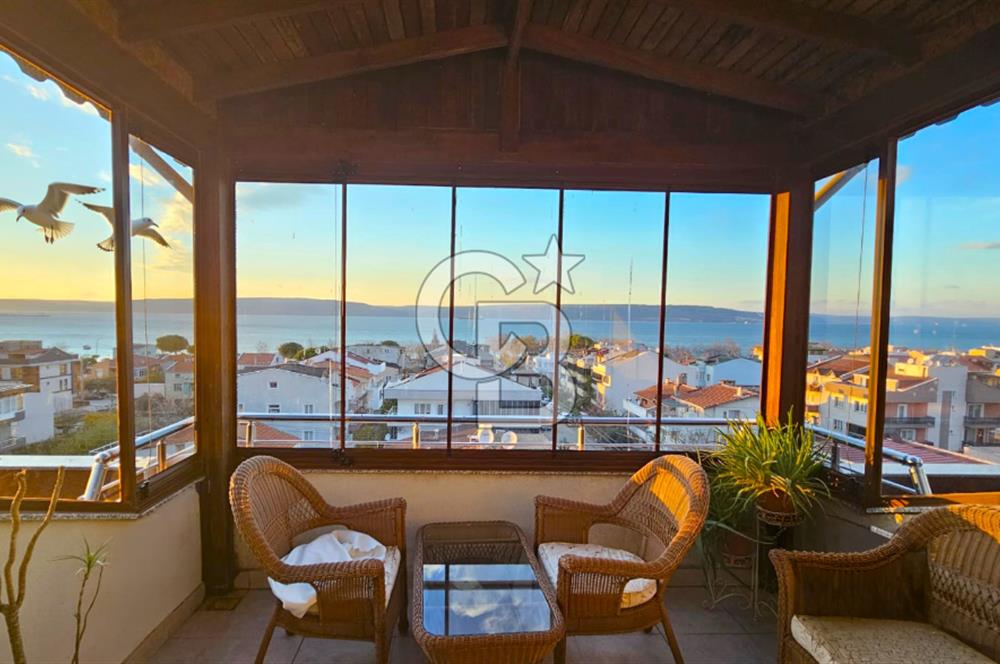 Çanakkale Kepez’de Boğaz Manzaralı 3+1 Dubleks Satılık Daire