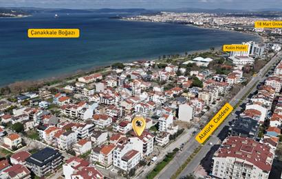 Çanakkale Kepez’de Boğaz Manzaralı 3+1 Dubleks Satılık Daire