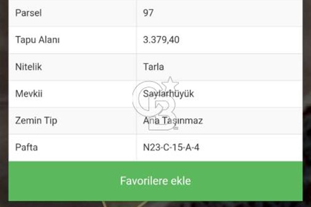 KORKUTELİ KÜÇÜKKÖY YAYLASINDA YOLU OLAN 3379 M2 TARLA