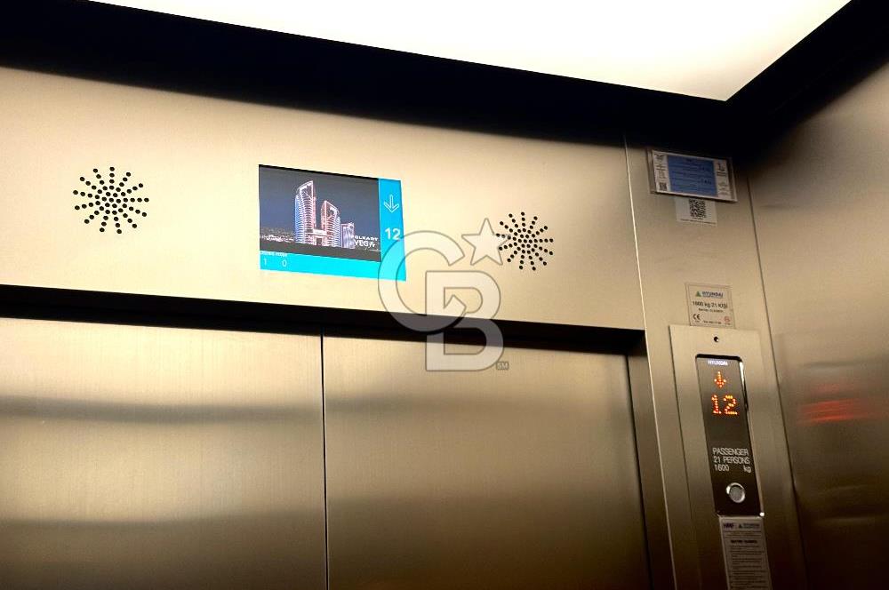 MUSELAND FOLKART TOWERS'TA FULL KÖRFEZ MANZARALI İŞ YERİ