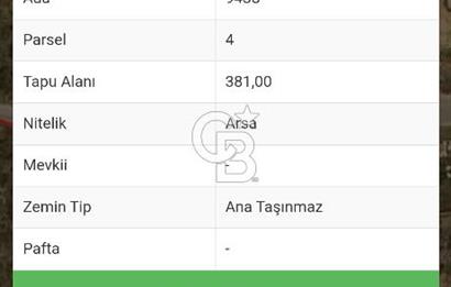 ERMENEK'TE HARİKA LOKASYONDA KONUT/VİLLA ARSASI