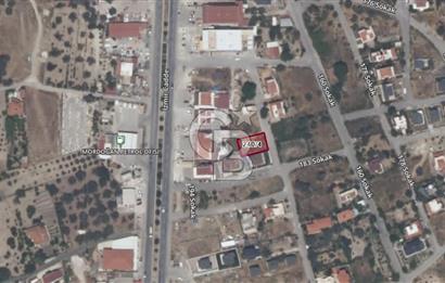 Karaburun Mordoğan Merkez’de Caddeye Çok Yakın Villa Arsası
