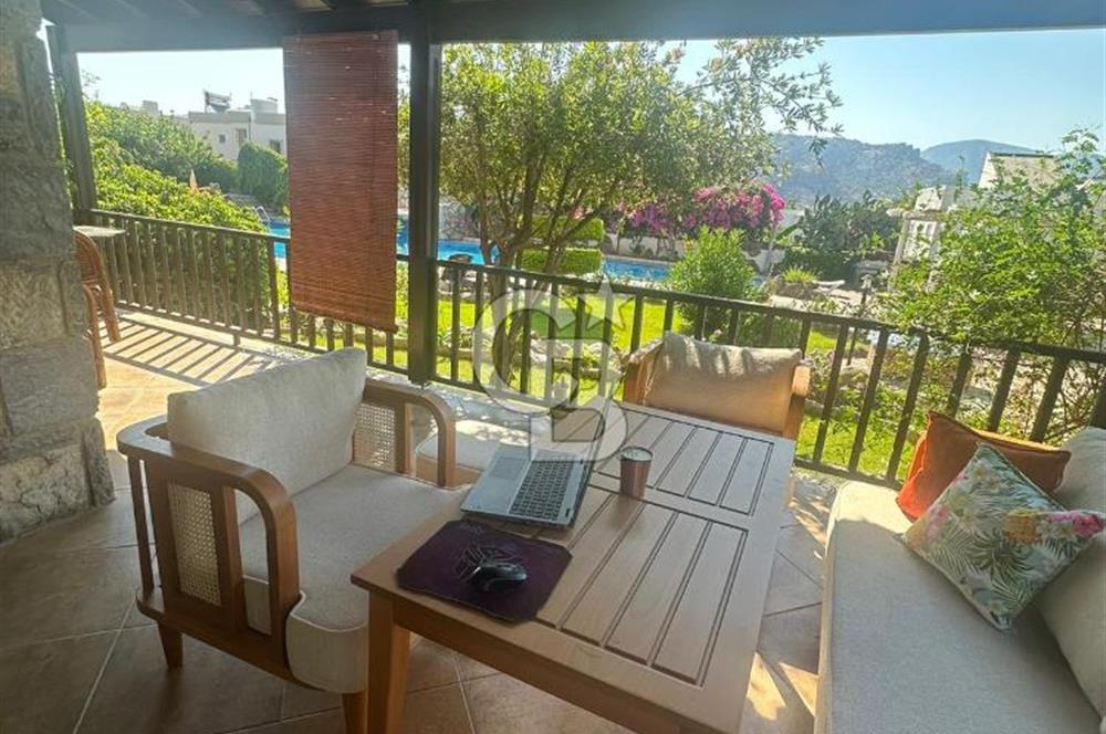 Bodrum Gündoğan Butik Sitede Kiralık Tripleks Villa