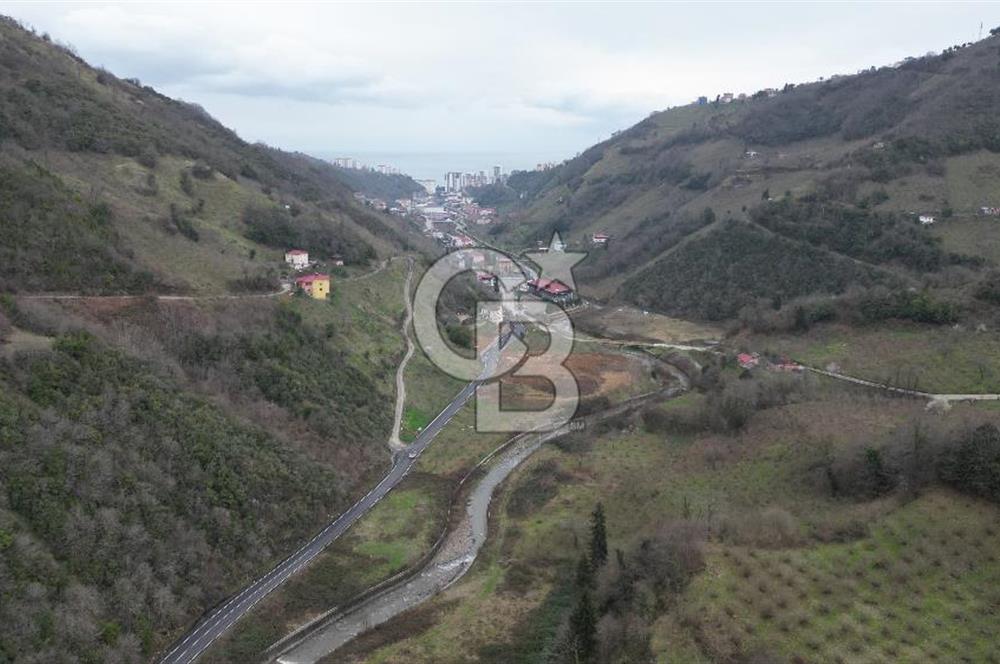 YOMRA'DA ANA YOL KENARI SATILIK TİCARİ İMARLI ARSA