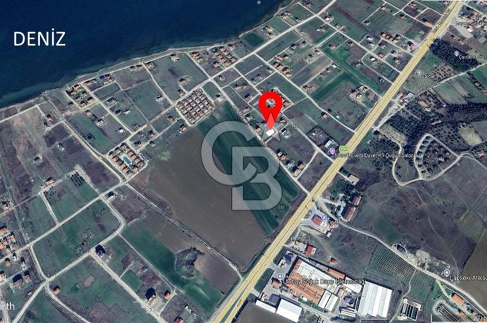 Lapseki Çardak'ta ACİL FIRSAT! Denize 250m İmarlı 335m² Arsa
