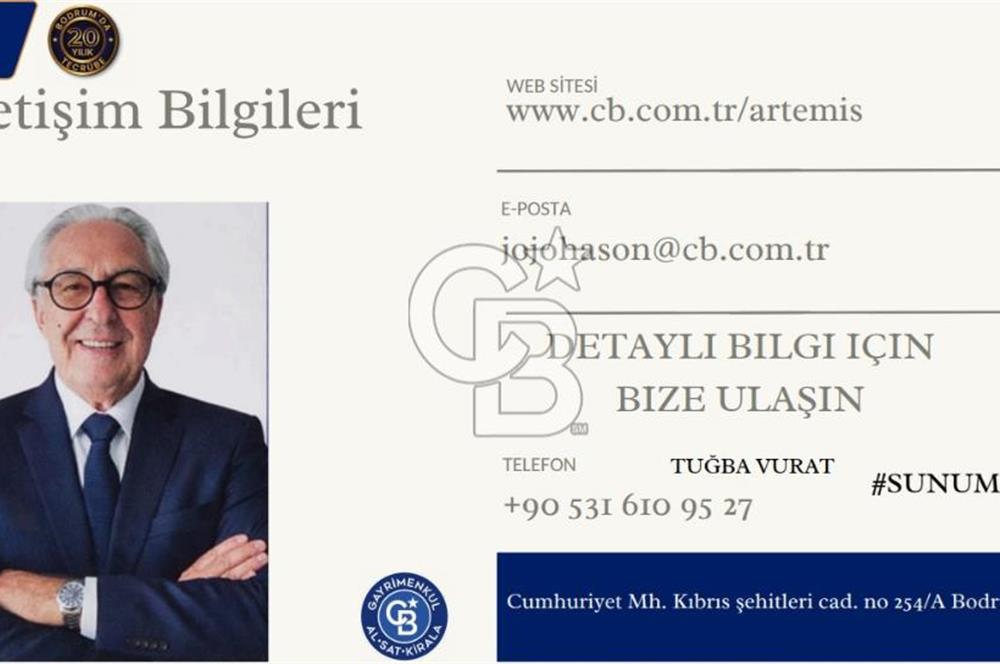 Satılık Bodrum Türkbükü Müstakil Havuzlu Denize 300 Metre  3+1 