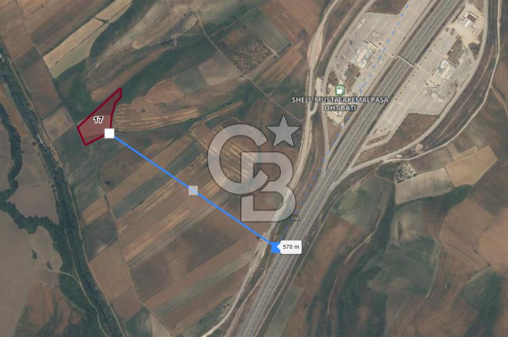 CB EAGLE'DAN BURSA MKP'DA, ADAKÖY MH.'DE SATILIK 8.150 M² TARLA