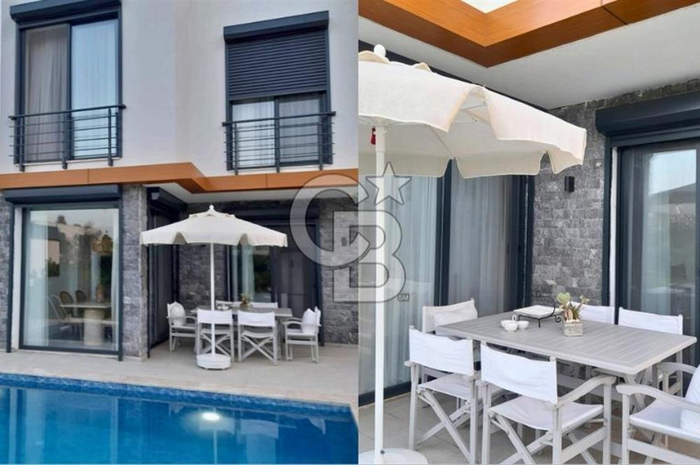 Satılık Bodrum Türkbükü Müstakil Havuzlu Denize 300 Metre  3+1 